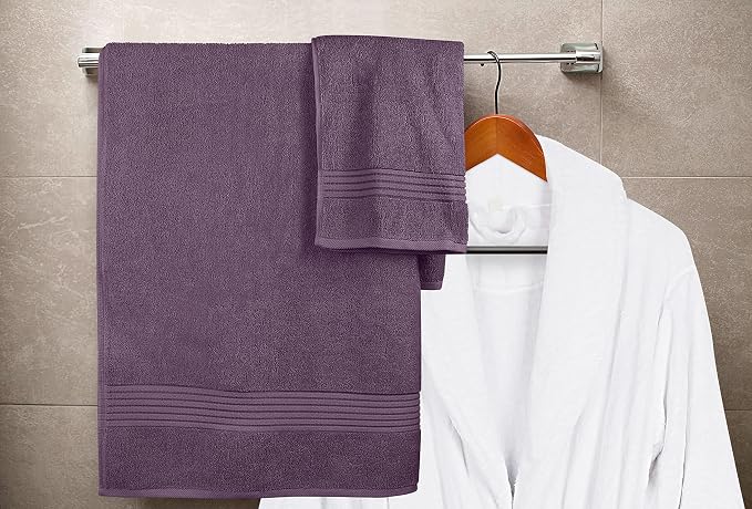 Utopia Towels 8 Piece Premium Towel Set, 2 Bath, 2 Hand, and 4 Washcloths - Image 6