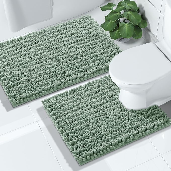 Yimobra Bathroom Rugs Sets 2 Piece by Yimobra