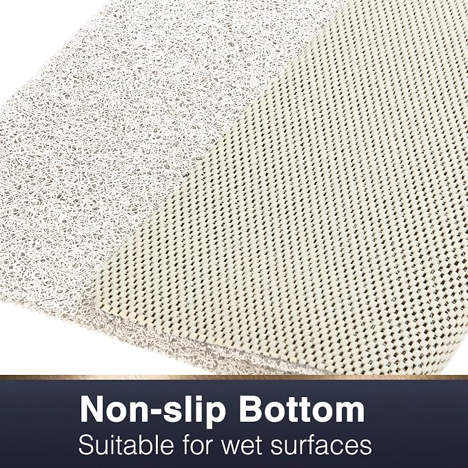 Asvin Soft Textured Bath, Tub Mat, 35x16 Inch, Phthalate Free, Non Slip Comfort - Image 3