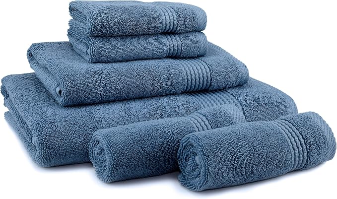 EastNBlue Lara Premium Bath Towel Set 6 Piece by EastNBlue