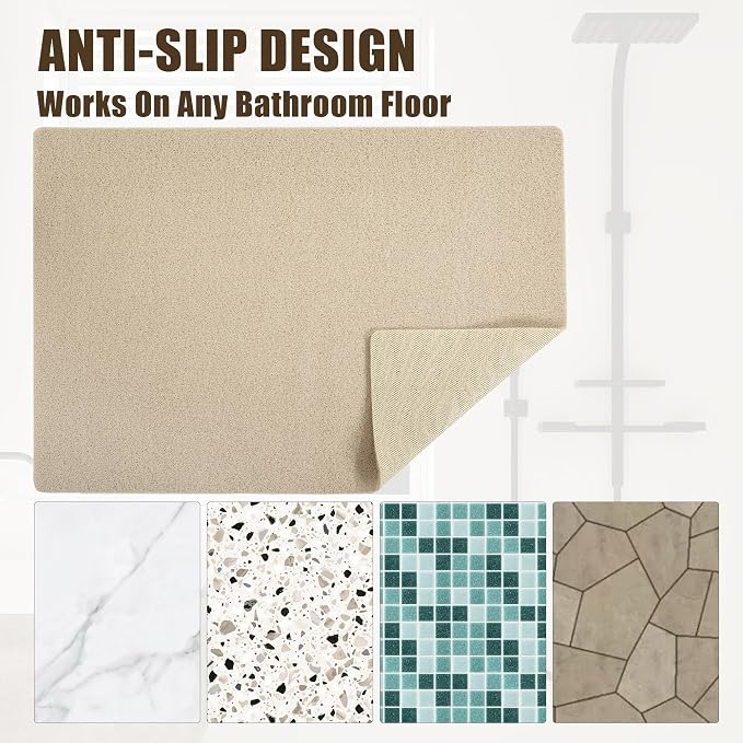 HOMBYS 58 x 32 Extra Large Shower Mat - Image 6