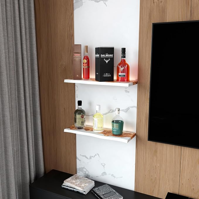 RWA Straight Edge Floating Shelf – Unique Wood Floating Shelf - Image 6