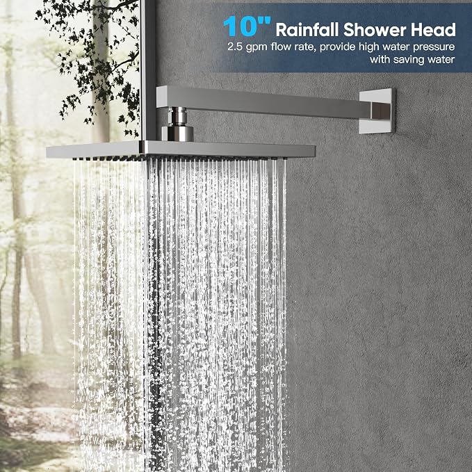 Gabrylly Shower System, Shower Faucets Sets Complete - Image 3