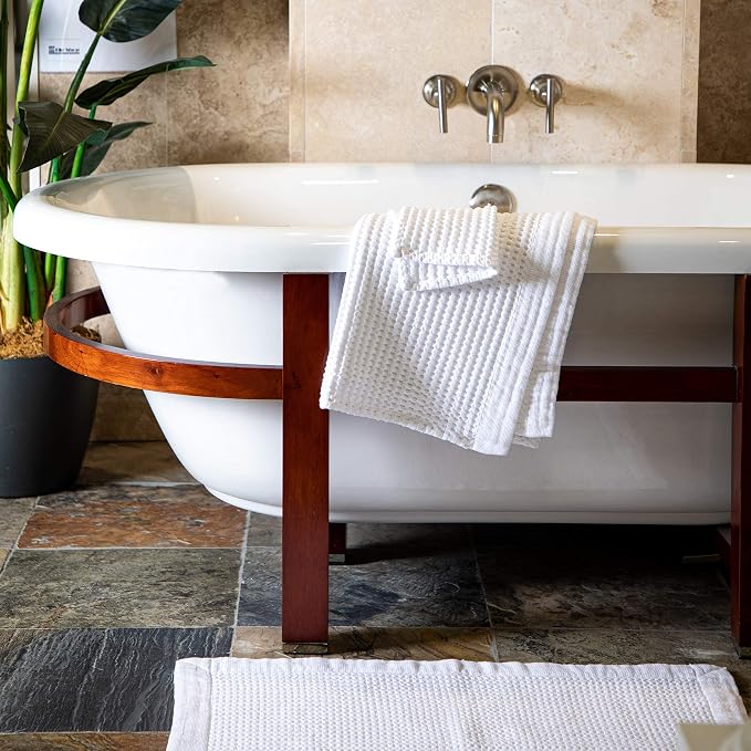 GILDEN TREE Bathroom Mat Absorbent Cotton Quick Dry - Image 3