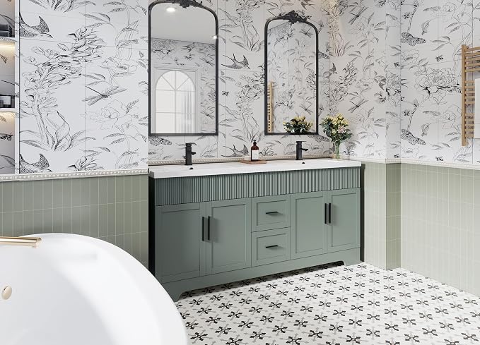 eclife 72" Bathroom Vanities Sink Combo - Image 3