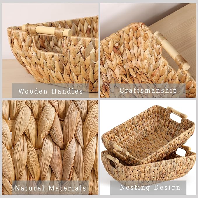 Water Hyacinth Storage Baskets - Image 4