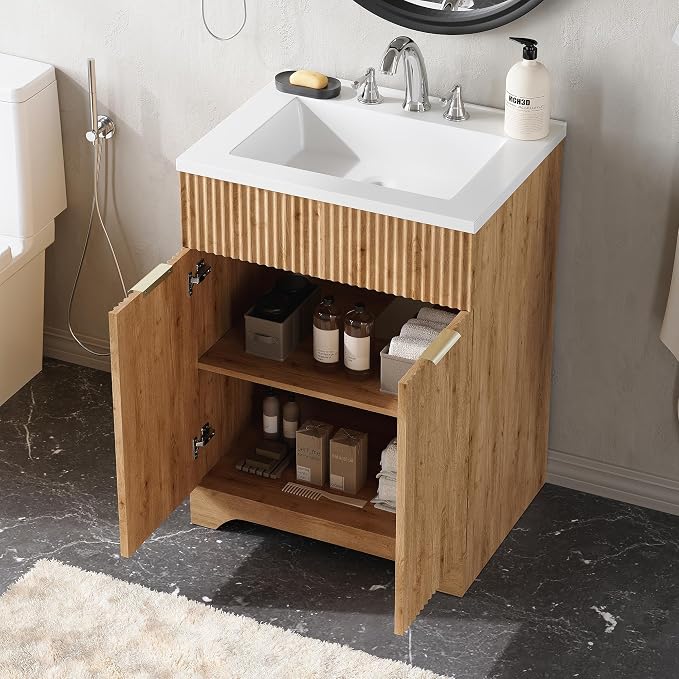 LINLUX 25“ Bathroom Vanity - Image 7