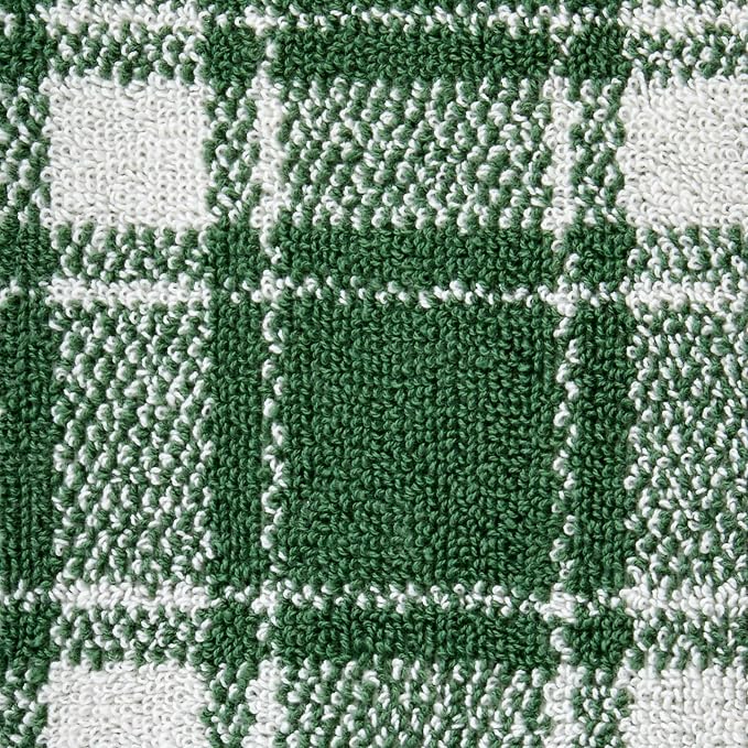 SKL Home Buffalo Plaid 100% Cotton Jacquard 2pc Hand Towel Set, Reversible - Image 6