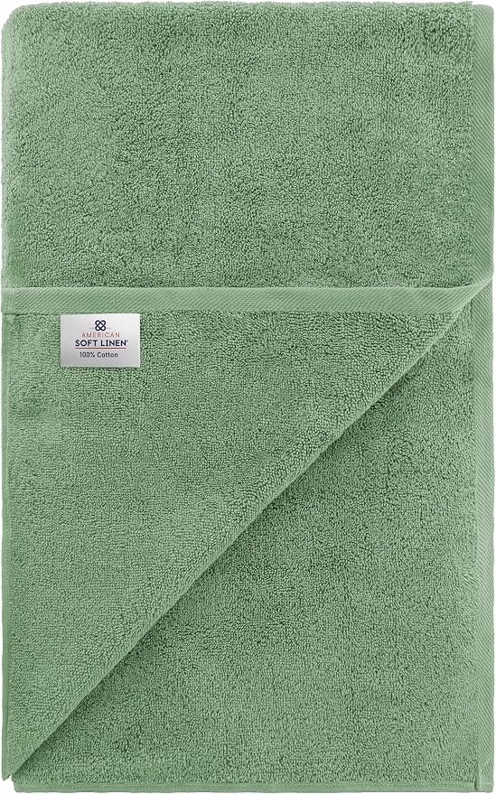 American Soft Linen Oversized Bath Sheet 40x80 Extra Large - Image 6
