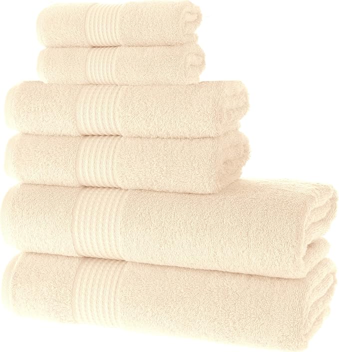 MAURA Basics Bath Towel Sets for Bathroom - Image 7