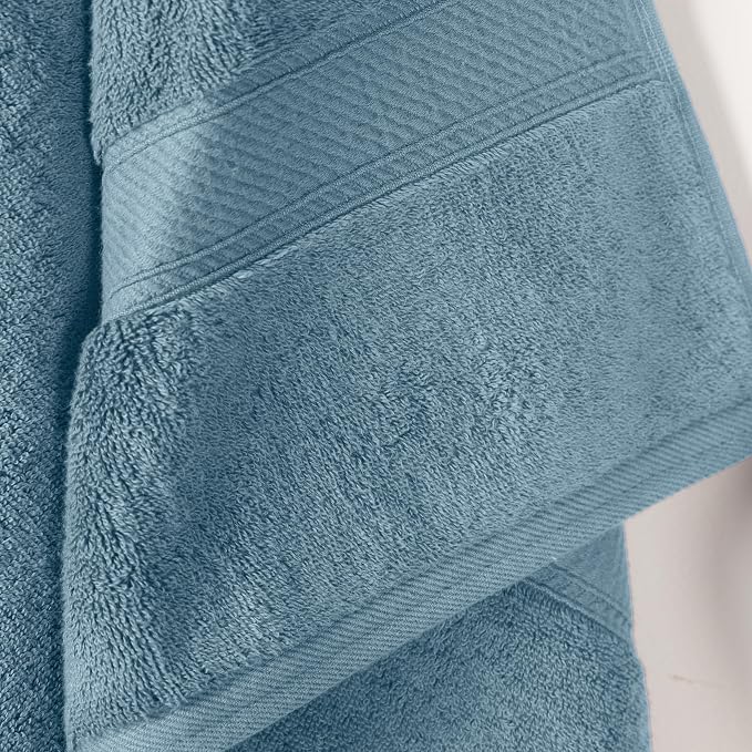 Superior Egyptian Cotton Pile Bath Towel Set of 2, Ultra Soft Luxury Towels - Image 3