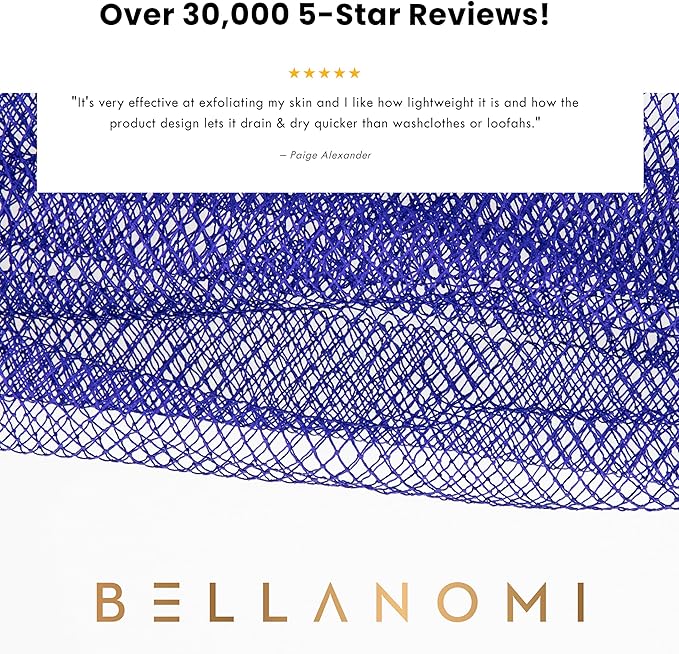 Bellanomi African Exfoliating Net Sponge Authentic Ethically Sourced from - Image 3