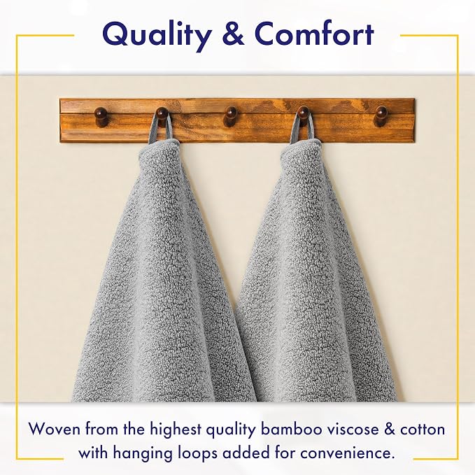 Ultra Soft & Plush Viscose from Bamboo Bath Towels - Image 4