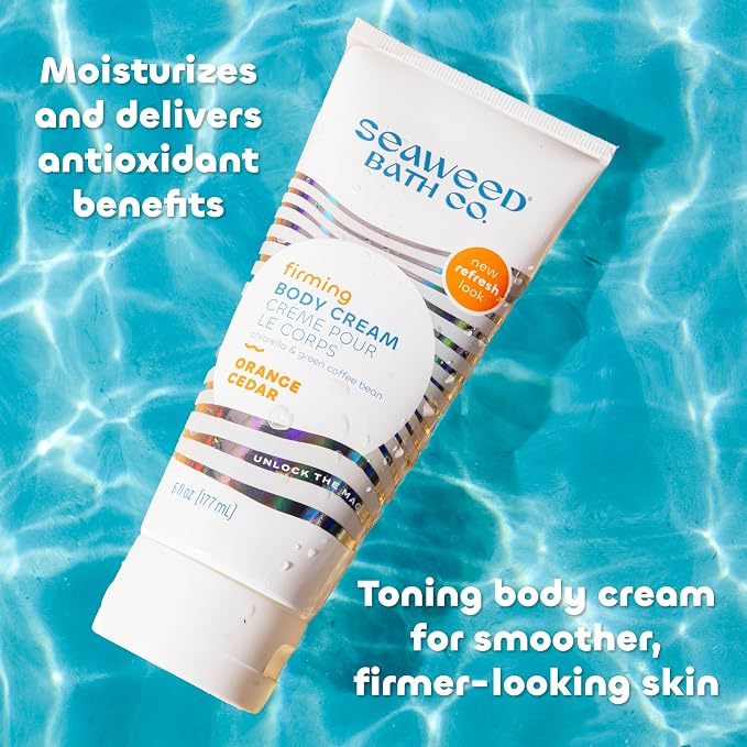 Seaweed Bath Co. Firming Body Cream, 6 Ounce, Skin Toning Hand & Body Lotion - Image 2