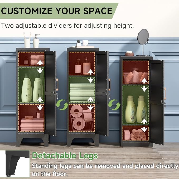Kitchen Pantry Cabinet, Pantry Storage Cabinet - Image 4