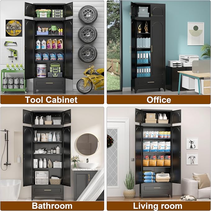 90" Pantry Kitchen Cabinet - Image 3