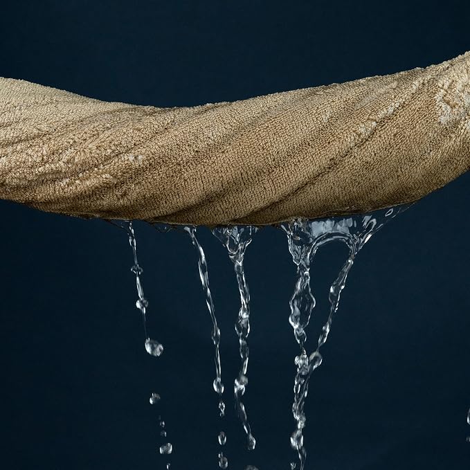 POLYTE Ring Spun Microfiber Oversize Quick Dry Lint Free Bath Towel, 60 x 30 in - Image 6