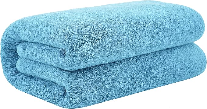 Cotton Paradise 100% Cotton 40x80 Oversized Bath Sheet, Extra Large Turkish - Image 3