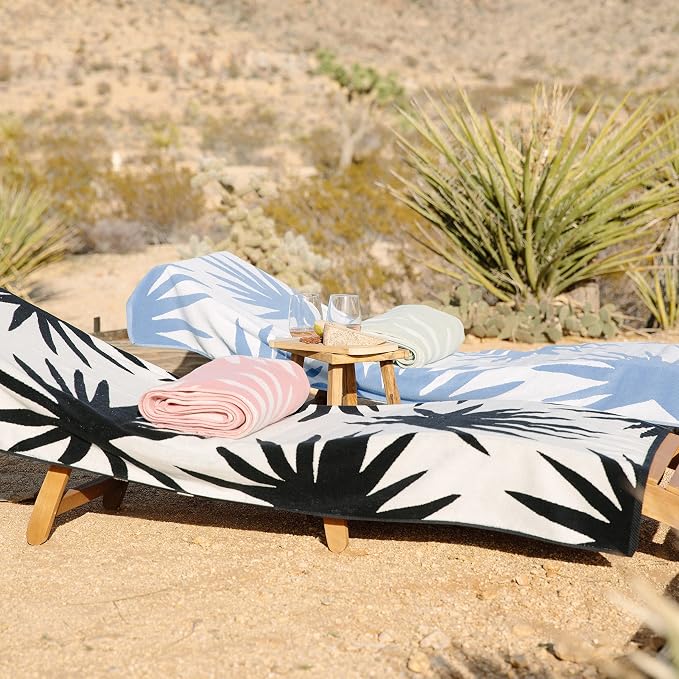 Laguna Beach Textile Co. Tropical Cabana Beach Towel - Image 3