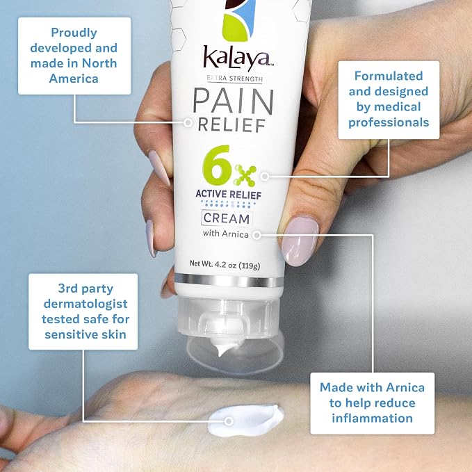 Kalaya Pain Relief Cream with Arnica - Image 2