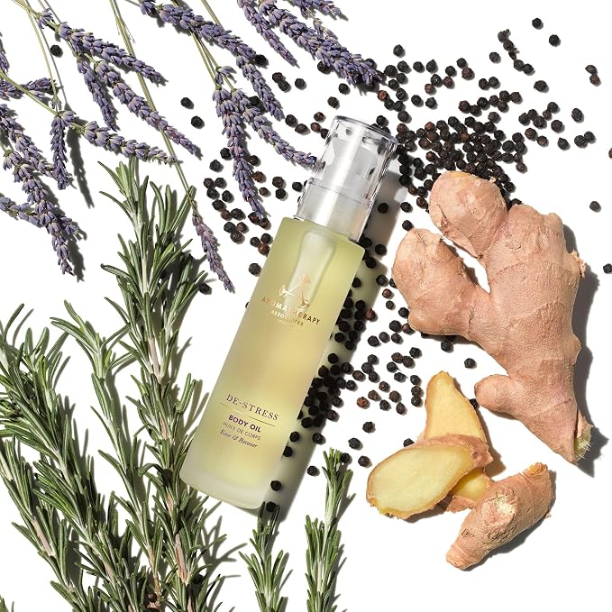 Aromatherapy Associates De-Stress Body Oil Made - Image 8