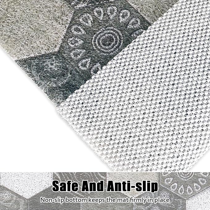 Square Shower Mat Non Slip: 24x24 Inch Shower Floor Mat - Image 2