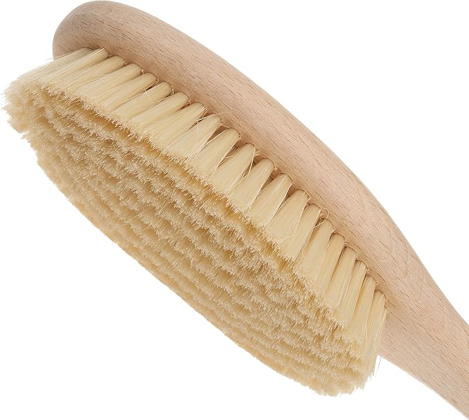 REDECKER Extra Long Beechwood Bath Brush - Image 3