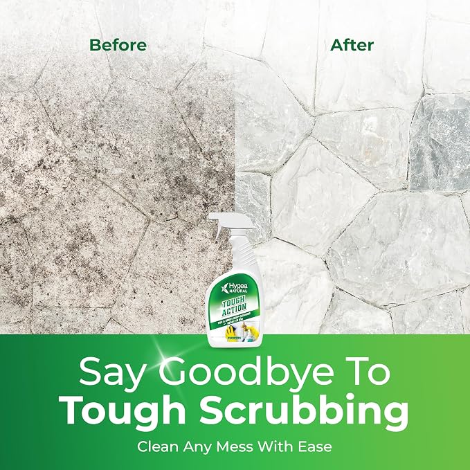 Hygea Natural Tough Action Tile & Grout Cleaner - Image 6