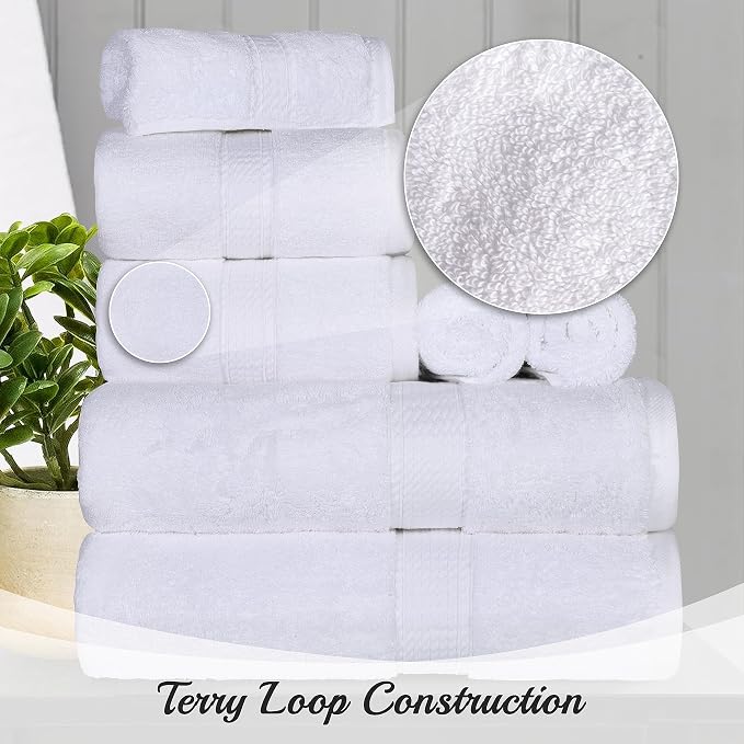 Buckingham Egyptian Cotton Solid 2-Piece Towel Set, Bath Towels - Image 3