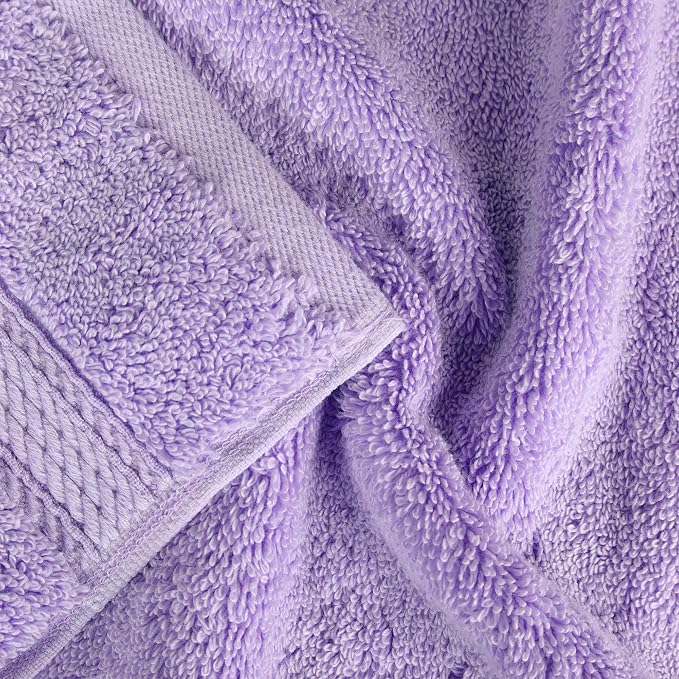 Superior Egyptian Cotton Pile Bath Towel Set of 4, Ultra Soft Luxury Towels - Image 5