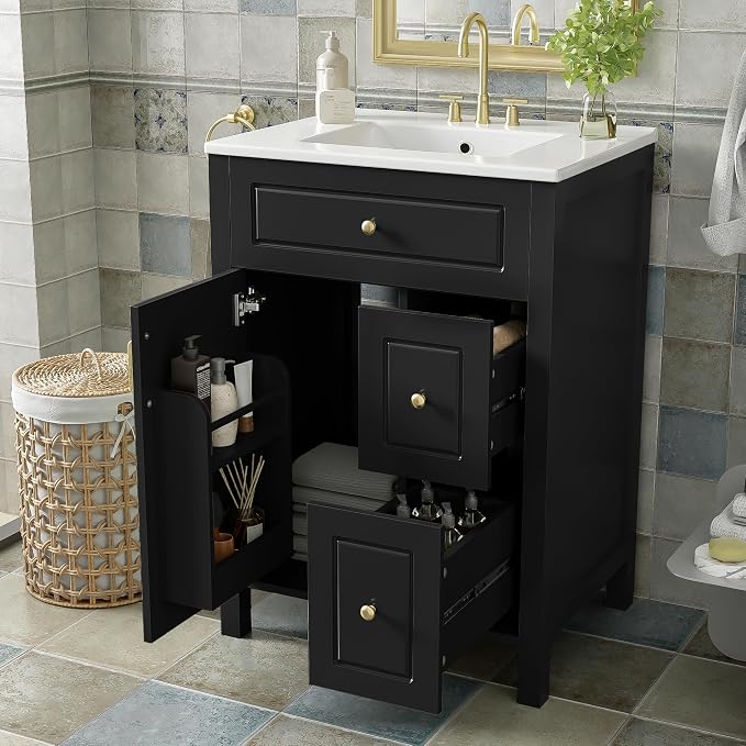 Harper & Bright Designs 24" Bathroom Vanity by HarperBrightDesigns