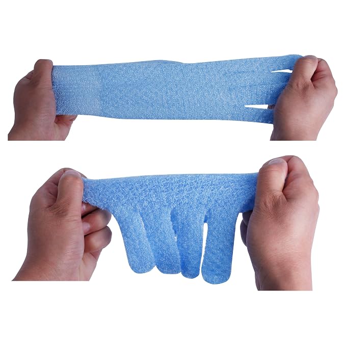 Evridwear Exfoliating Glove for Shower Men and Women, Dual Texture Bath Body - Image 6