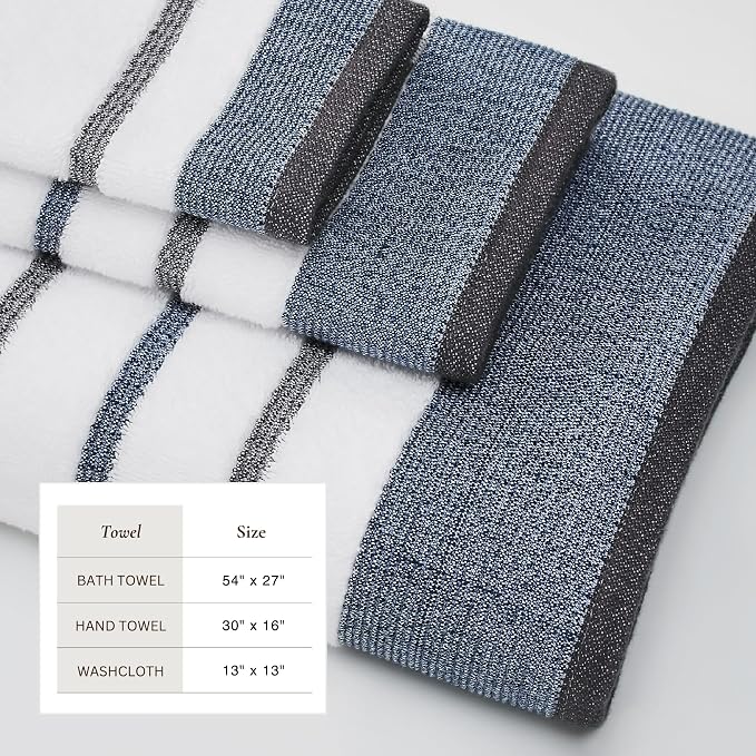Great Bay Home Decorative Bath Towel Set - Image 5