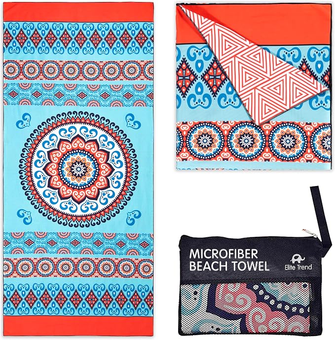 Elite Trend Microfiber Beach Towel by EliteTrend%C2%AE