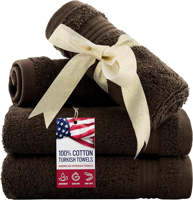 American Veteran Towel, 100% Cotton Turkish Washcloths by American+Veteran+Towel