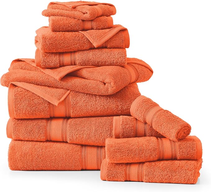 LANE LINEN Luxury 12 Piece Bath Towel Set - Image 2