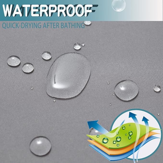 Conbo Mio No Hook Shower Curtain - Image 7