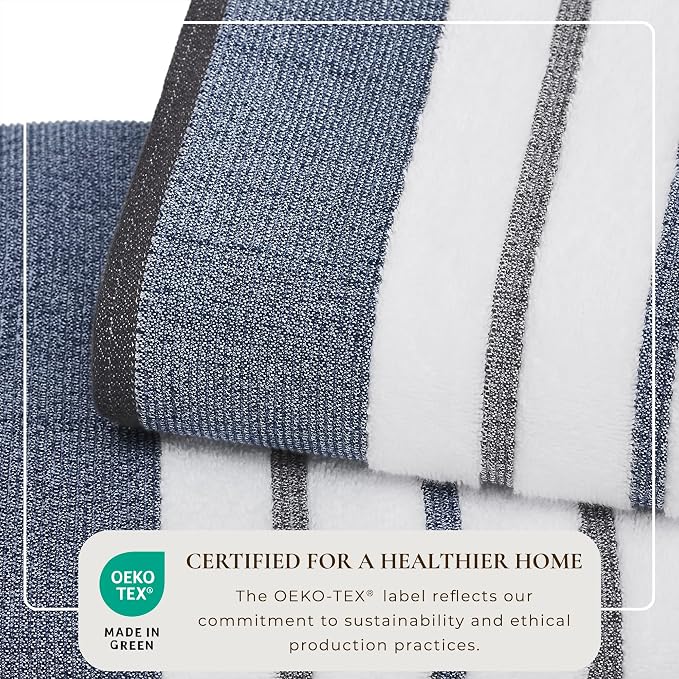 Great Bay Home Decorative Bath Towel Set - Image 2