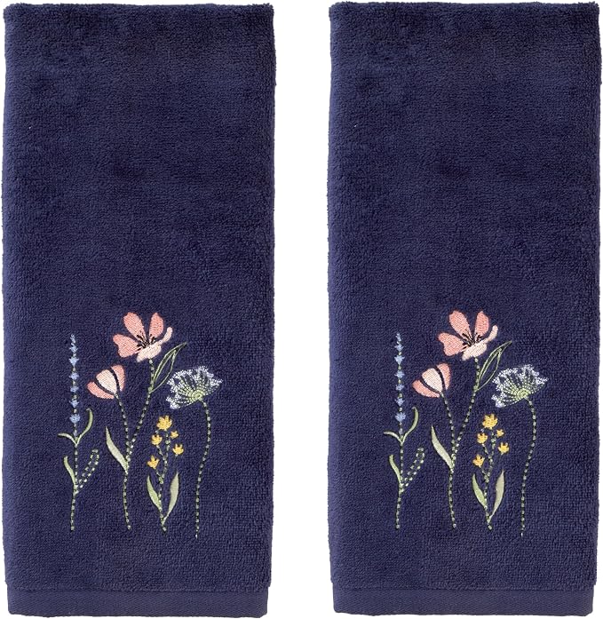 SKL Home Wildflower Field Hand Towel by SKLHomebySaturdayKnightLtd