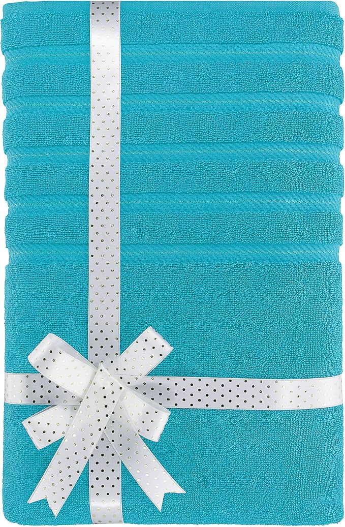 American Soft Linen 35x70 Jumbo Large Bath Towels, 600 GSM 100% Cotton Turkish - Image 4
