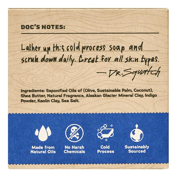 Dr. Squatch Natural Bar Soap for Men - Image 2