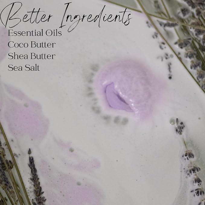EvolutionUSA Lavender Dreams Bath Bombs - Image 8
