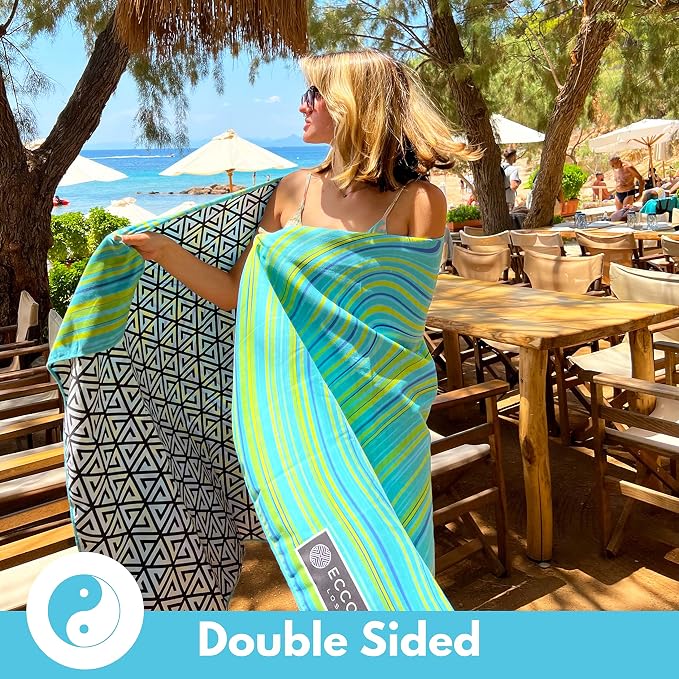ECCOSOPHY Microfiber Beach Towel - Image 4