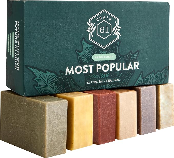 Crate 61, Handmade in Canada, Plant Based Cold Process Natural Bar Soap - Image 2