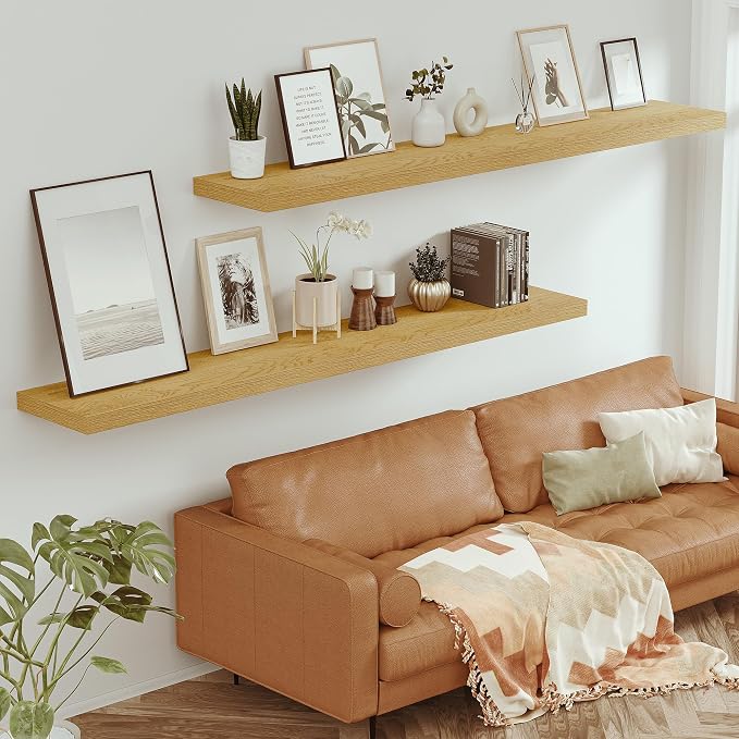 Vivelove 12" Deep Floating Shelves - Image 8