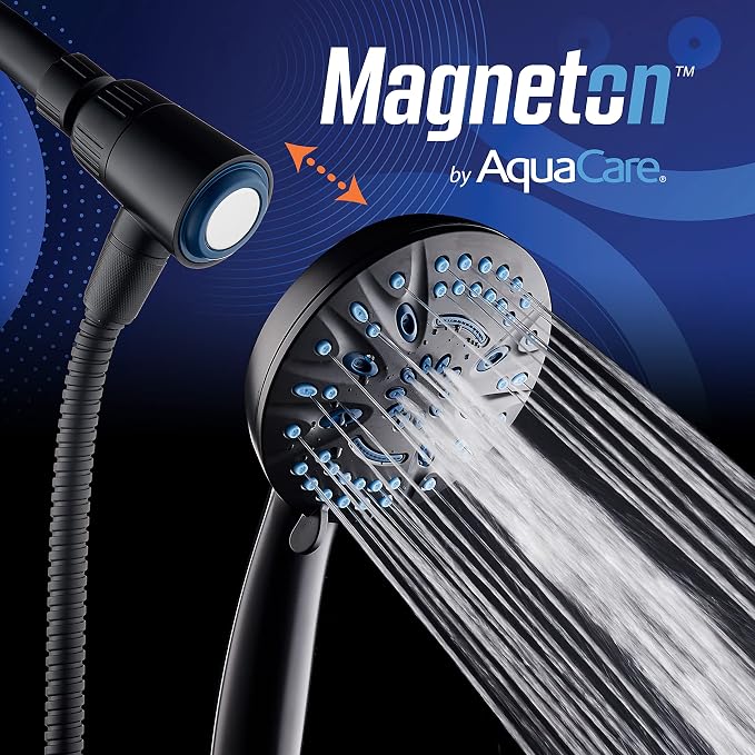 AquaCare Magneton High-Pressure 8-mode Handheld Shower Head - Image 2