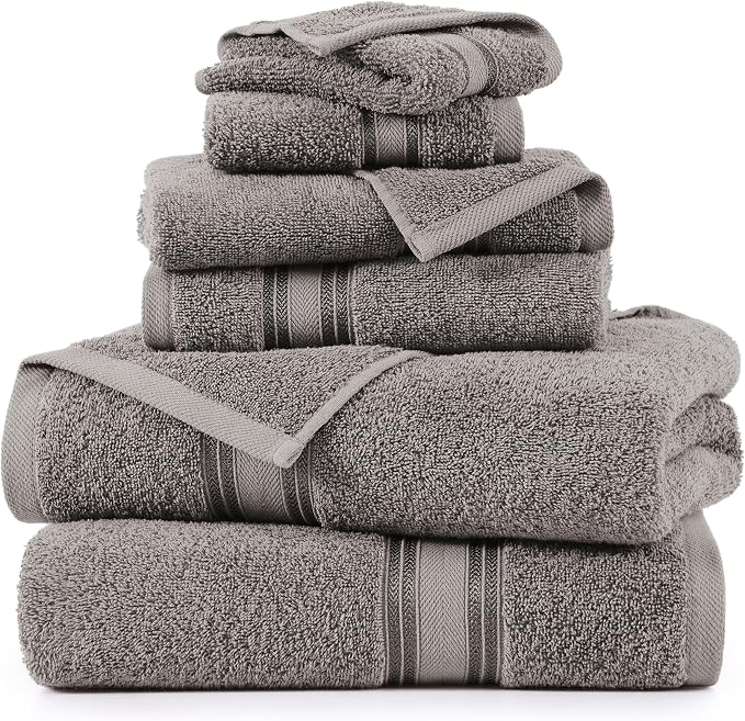 LANE LINEN Luxury Bath Towels Set - Image 2