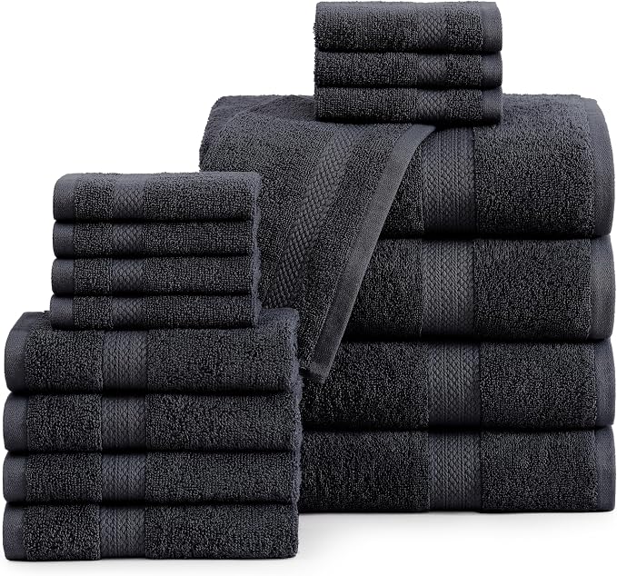 LANE LINEN 100% Cotton Luxury Towel Set by LaneLinen
