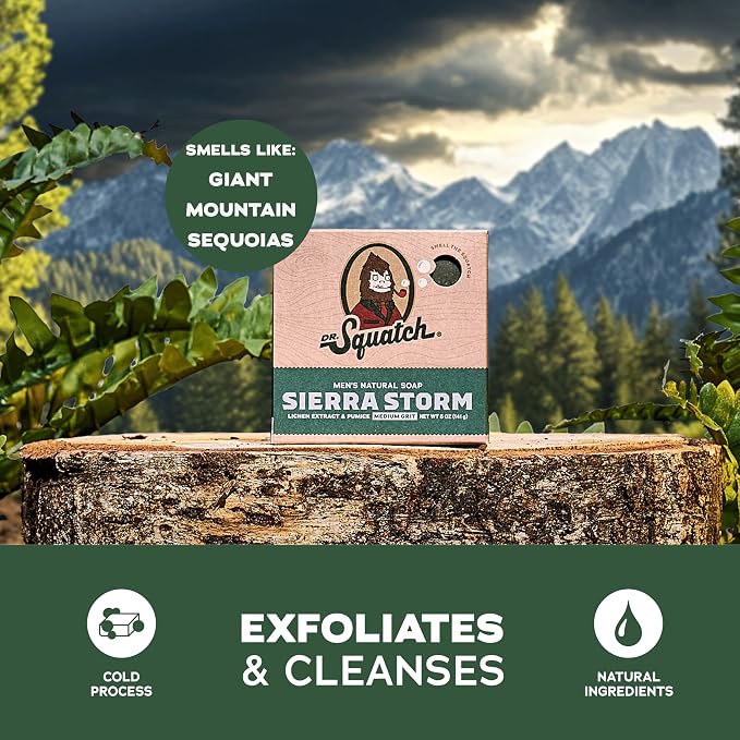 Dr. Squatch Natural Bar Soap for Men - Image 3
