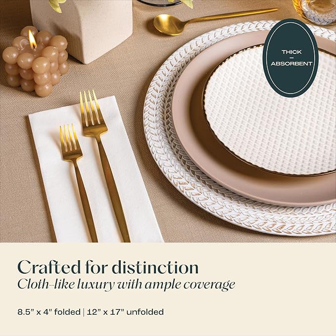 Disposable Linen-Feel Guest HandTowels - Image 5